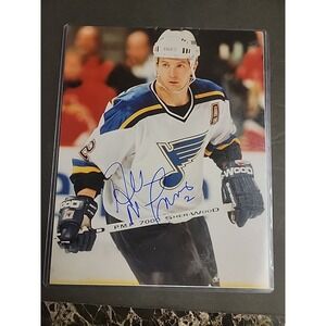 Al Macinnis‎ Autographed 8x10 Photo